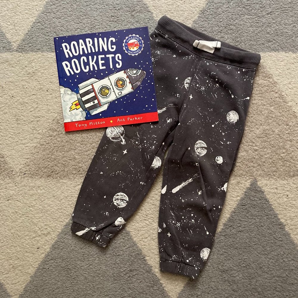 Space Sweatpants and Book
